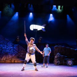 Herbert Siguenza and Ernie González, Jr., in SCR's 2023 product